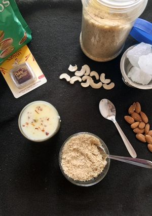 A picture of Health Rich Badam Powder.