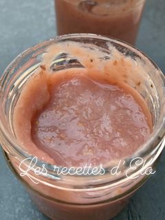 Une photo de Compote banane / framboises au Cookeo
