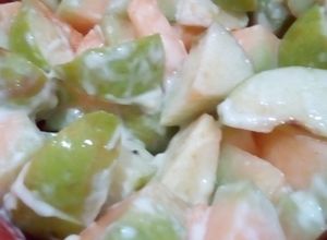 Foto resep Salad Melon Apel