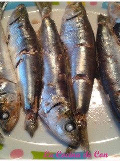 Una foto de Sardinas asadas al horno