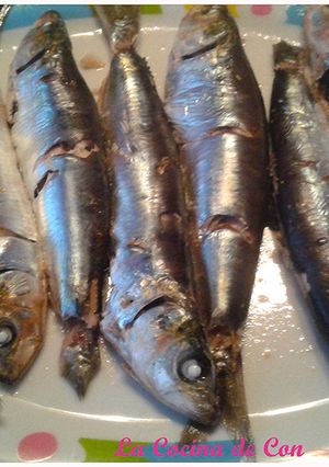 Una foto de Sardinas asadas al horno