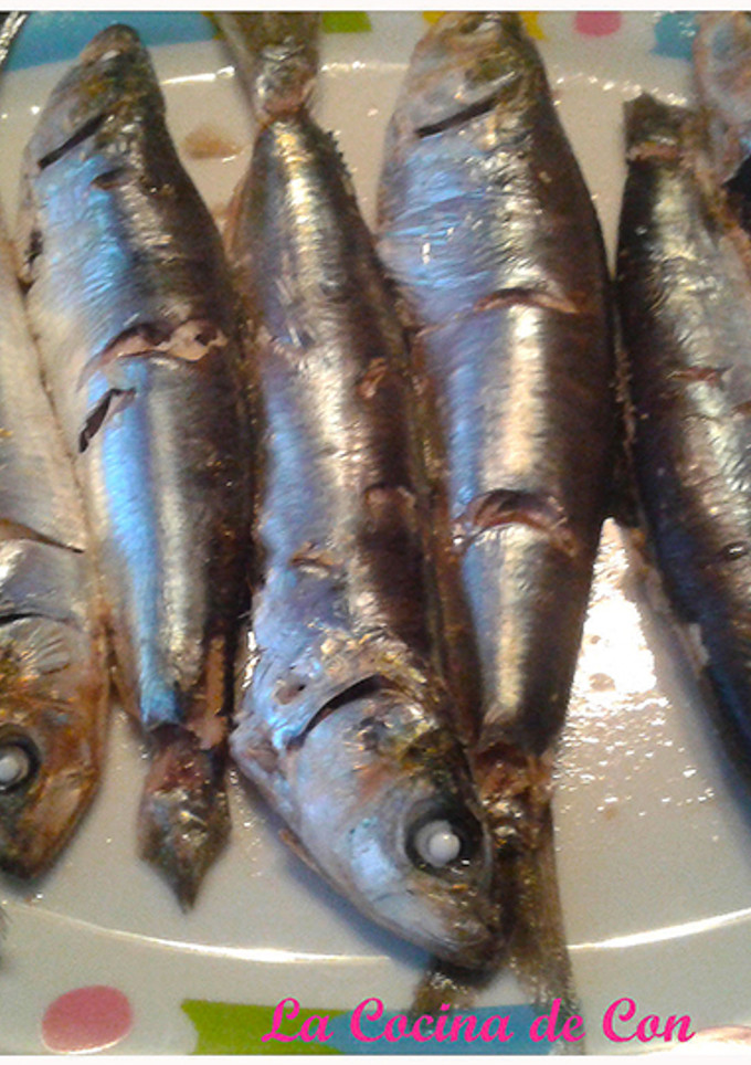 Una foto de Sardinas asadas al horno