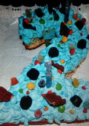 Una foto de Torta "Número ♊" 🍰✌