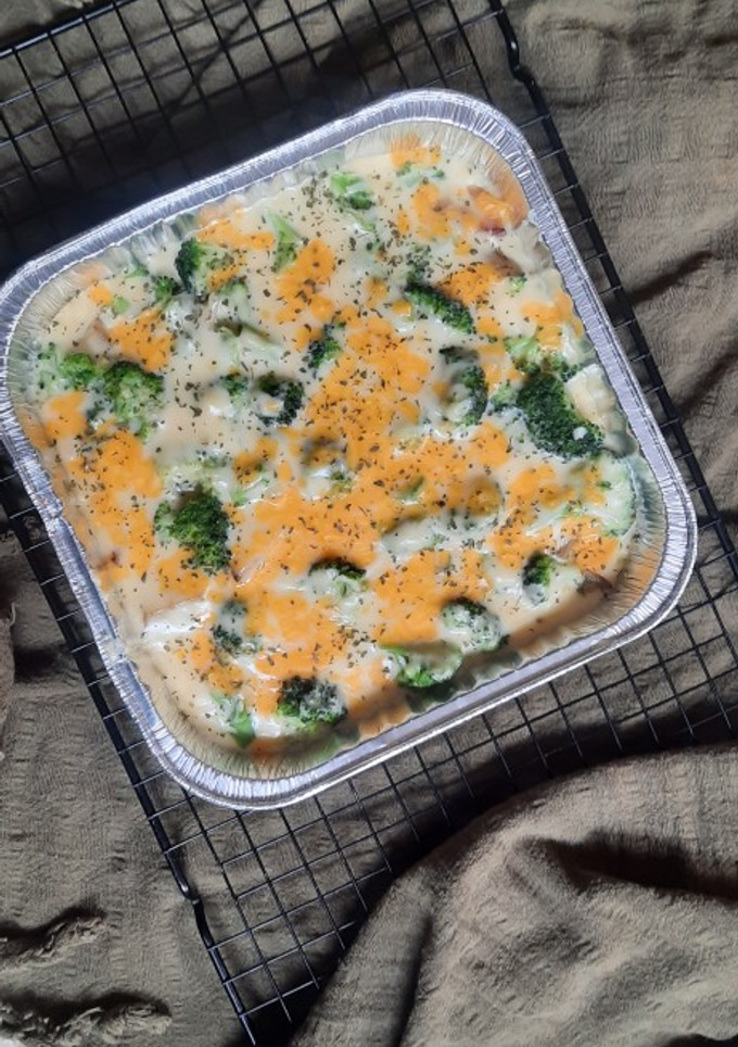 Foto resep Baked Potato Broccoli Cheese