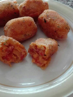 Una foto de Croquetas de chorizo