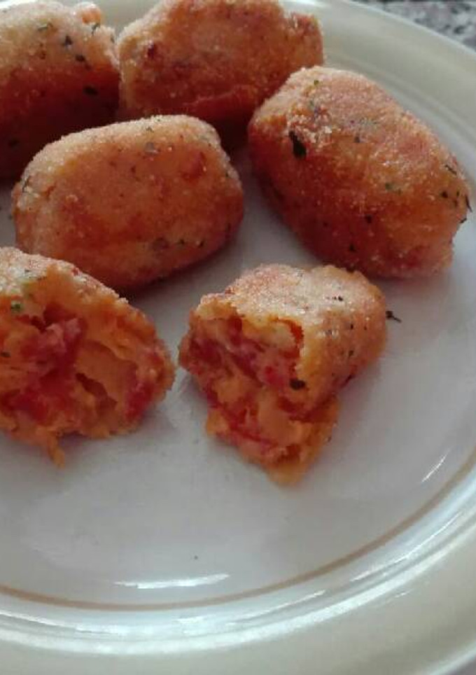 Una foto de Croquetas de chorizo