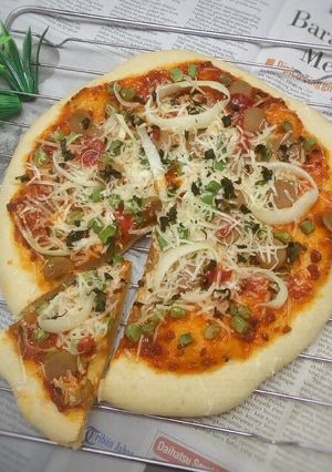 Foto resep Pizza tanpa diulen