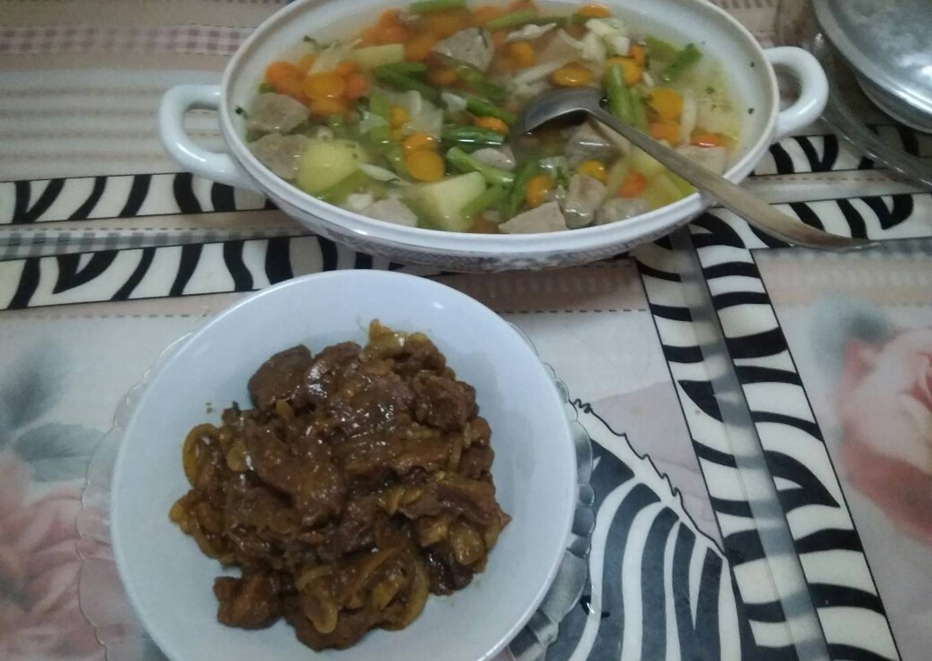 Daging sapi presto teriyaki