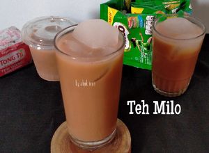 Foto resep Es teh milo