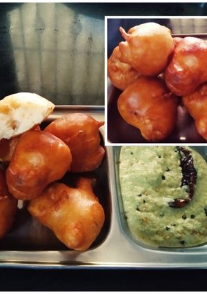 मैसूर बोंडा (Mysore bonda recipe in marathi) रेसिपी चे मुख्य फोटो 
