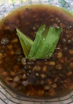 Foto resep Bubur kacang ijo tanpa santan