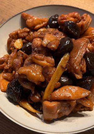 超簡單梅子雞 的食譜成品照片