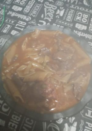 Una foto de Guiso de congelado y solo condimentos!!!
