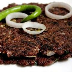 A picture of Ragi Roti.