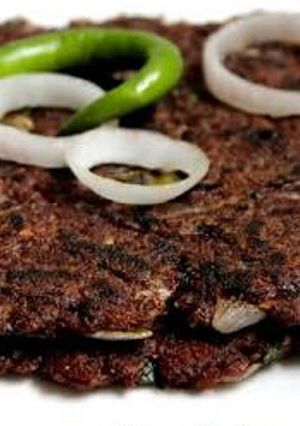 A picture of Ragi Roti.