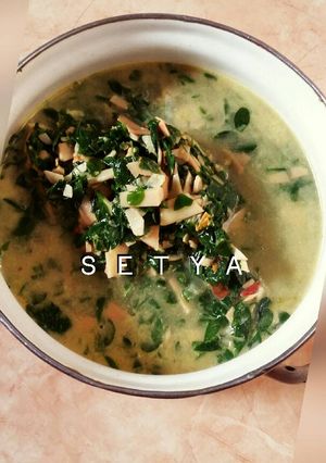 Foto resep Kelor rebung santan