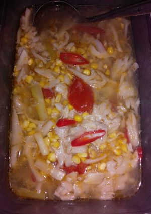 Foto resep Sayur supa jagung manis