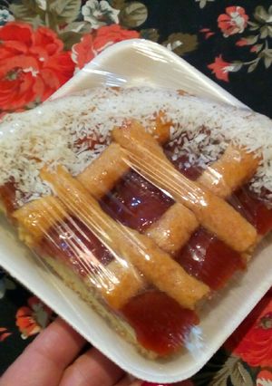 Una foto de Pasta frola de membrillo