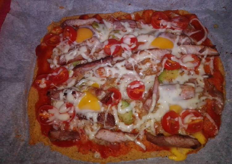 Pizza de quinoa