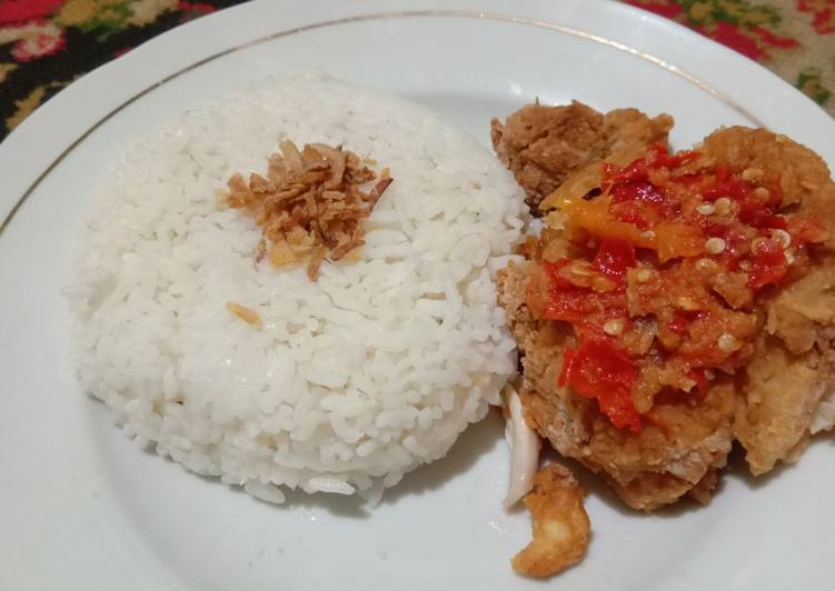 Ayam Geprek ala Ariska