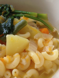 Foto resep Sup ayam macaroni dengan wortel parut