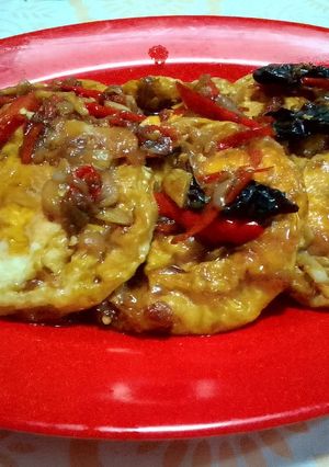 Foto resep Ceplok Telur dikecapi