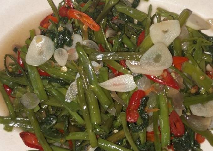 Resep Cah Kangkung Pedas yang Menggugah Selera