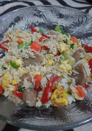 Foto resep Nasi goreng tanpa haluskan bumbu
