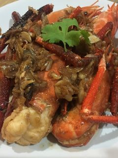 รูปของ กุ้งกระเทียมพริกไทย