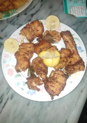 A picture of Fried fish with My own recipe.