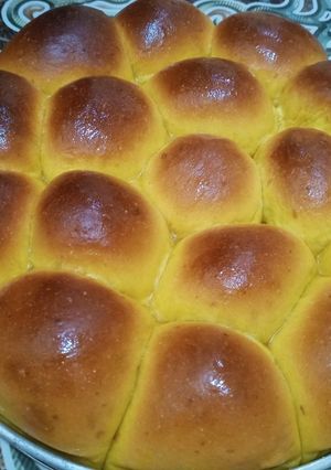 Foto resep Roti sobek Labu kuning (pumpkin)