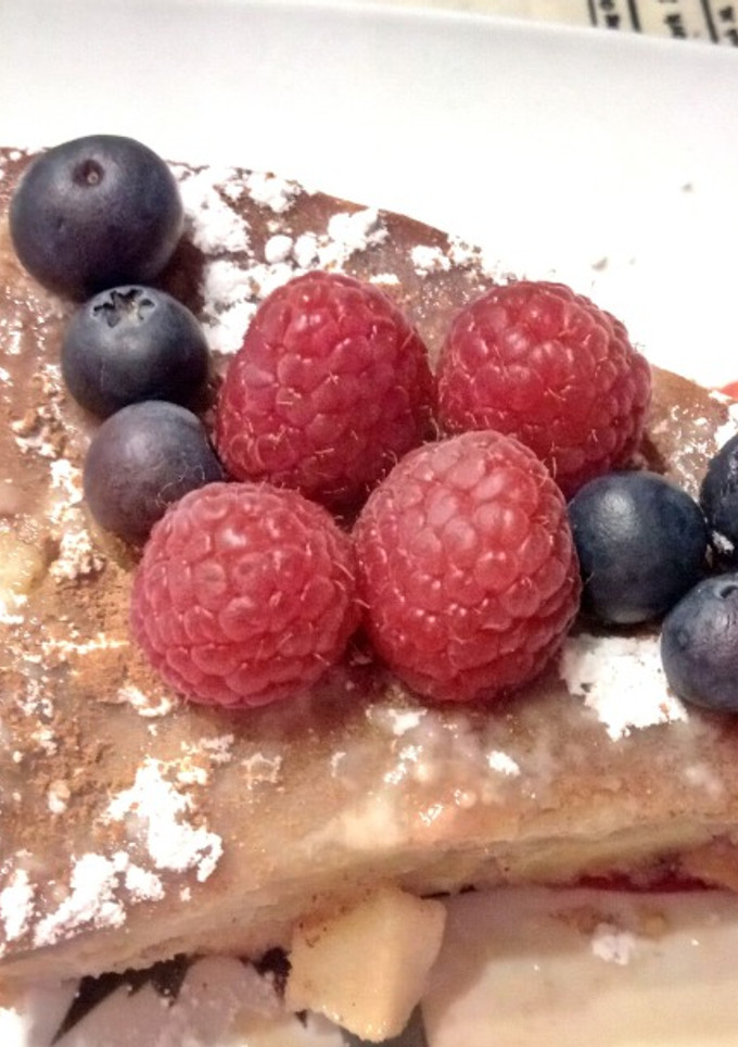 Una foto de Tarta Bizcocho de Manzana Golden