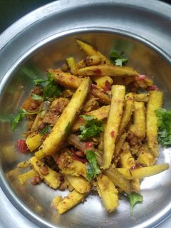 வாழைக்காய் வறுவல் 👌👌 செய்முறை முக்கிய புகைப்படம்