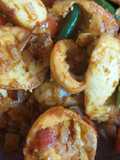 Dry egg pepper masal