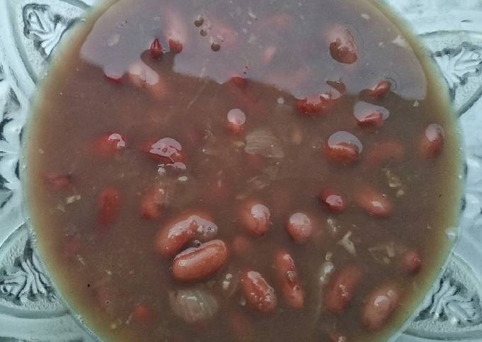 Sup Kacang Merah (Jukut Kacang Barak)