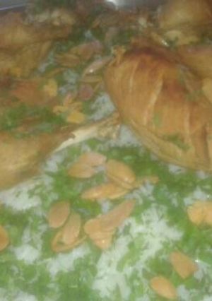 صورة لوصفة المنسف بالدجاج