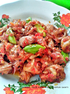 Foto resep Sambal Pete Cumi asin