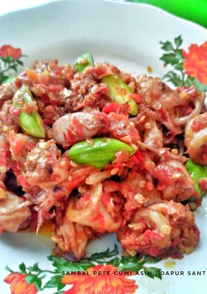 Foto resep Sambal Pete Cumi asin