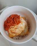 簡易韓式拌飯