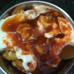 Dahi bhalla A picture of Dahi bhalla.