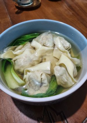 Foto resep Pangsit Kuah Simpel