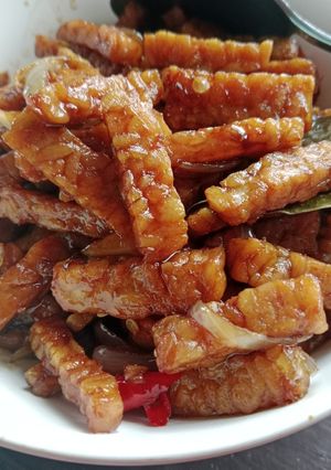 Foto resep Tempe kecap simple