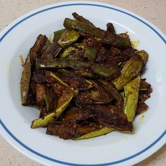 Crispy brinjal fry A picture of Crispy brinjal fry.