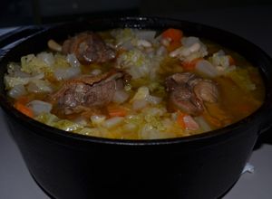 Une photo de Garbure du sud ouest, la soupe repas