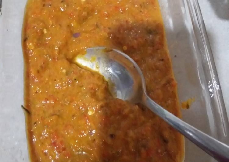 Recipe of Favorite Roasted pepper sauce