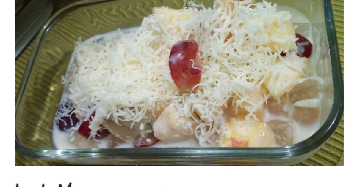 Resep Salad Buah Simple Oleh Ati∩a ̮ Cookpad