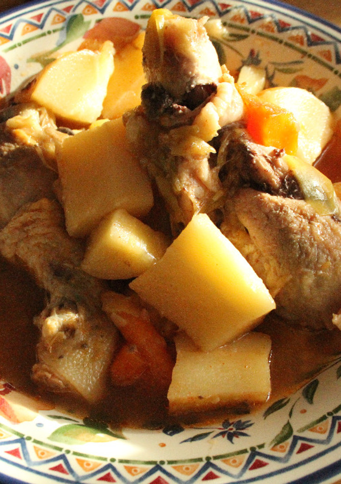 Una foto de Sopa de lunes apuchereada