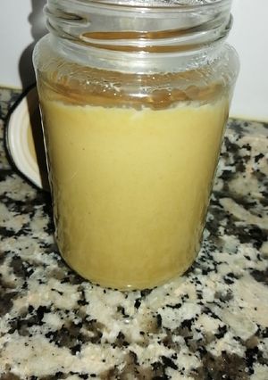 Foto principal de Salsa de mostaza y cebolla para carne Thermomix