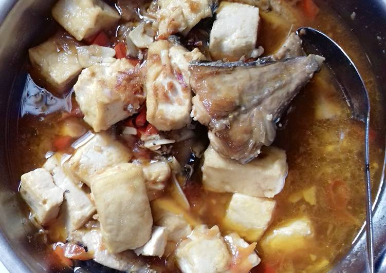 Resep Sarden tongkol dan tahu(tumis tongkol dan tahu) Anti Gagal