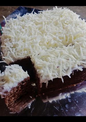 Foto resep Brownis 1 telur no mixer😍